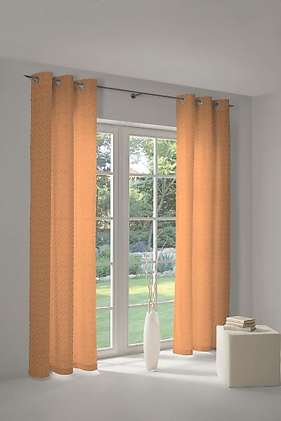 Adam Vorhang "Vorhang Urban Cactus mit Ösen aus 100 % Bio-Baumwolle" Ösen 1 günstig online kaufen