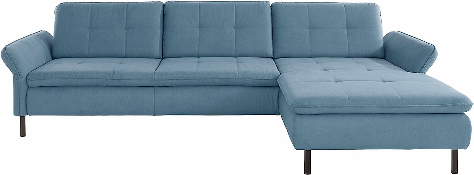 INOSIGN Ecksofa »Birkholm L-Form«, Armlehnverstellung, auch in Easy Clean B günstig online kaufen
