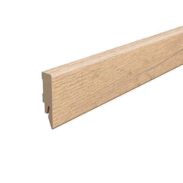 Egger Sockelleiste L659 Kubisch für Fußboden Loja 6 cm Eiche Natur günstig online kaufen