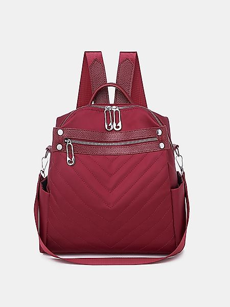 Damen Oxford Multifunktions-Schultertasche Schule Tasche Rucksack günstig online kaufen