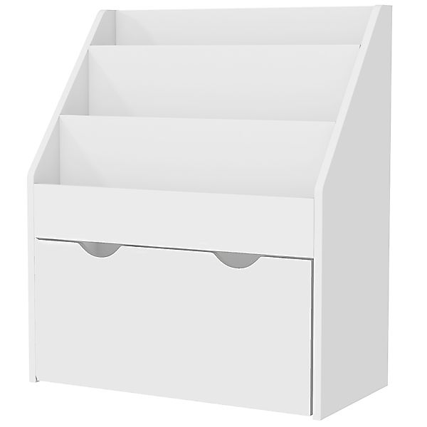 AIYAPLAY Kinderbuchregal 3-8 Jahre mit 3 Regalen und unterer Schublade, Spi günstig online kaufen