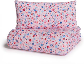 my home Bettwäsche "Mariby" 2 tlg. mit feinem Blümchen Design, skandinavisc günstig online kaufen