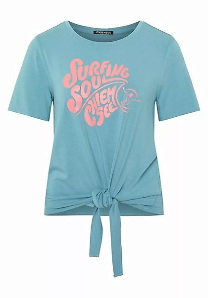 Chiemsee Print-Shirt T-Shirt mit Saum zum Knoten 1 günstig online kaufen