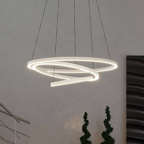 EGLO connect Lobinero-Z LED-Hängelampe, weiß günstig online kaufen