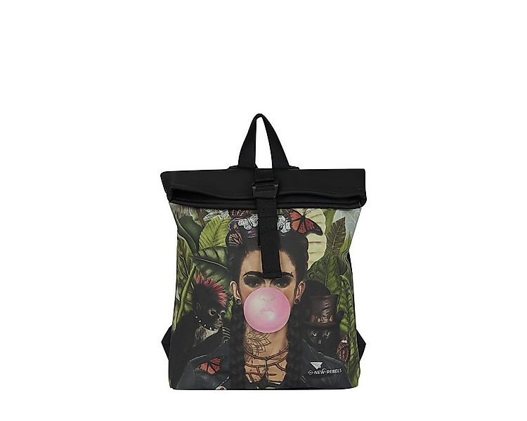 NEW REBELS Cityrucksack kleiner Roll Up RollTop Kurier Rucksack Mart Los An günstig online kaufen