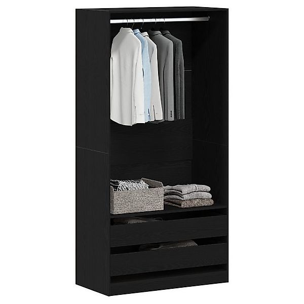 vidaXL Kleiderschrank Kleiderschrank Schwarze Eiche Holzwerkstoff 100 x 50 günstig online kaufen