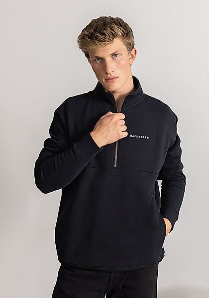 Logo Stick Troyer Sweater günstig online kaufen