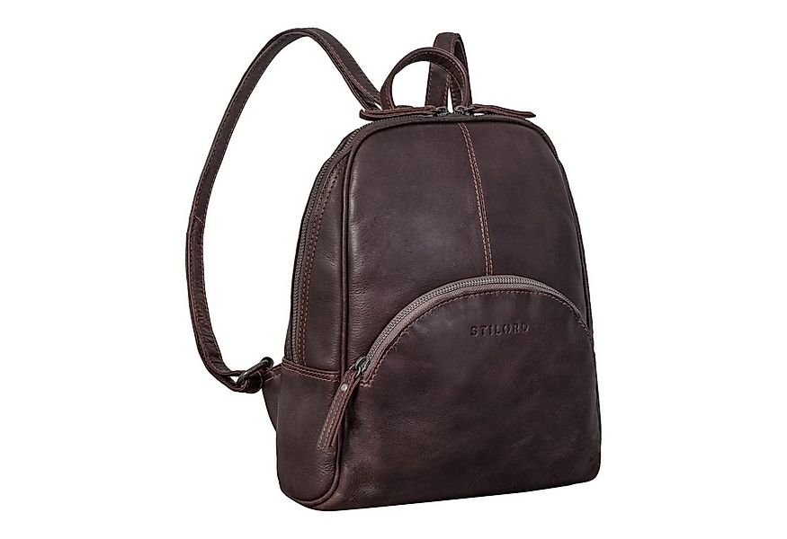 STILORD Cityrucksack "Margot" Daypack Damen Leder Klein Vintage Rucksack Ru günstig online kaufen
