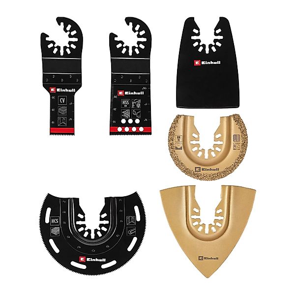 Einhell Multitool-Set mit Universalaufnahme 6-teilig günstig online kaufen