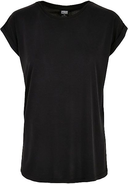 URBAN CLASSICS Kurzarmshirt Urban Classics Damen Ladies Modal Extended Shou günstig online kaufen