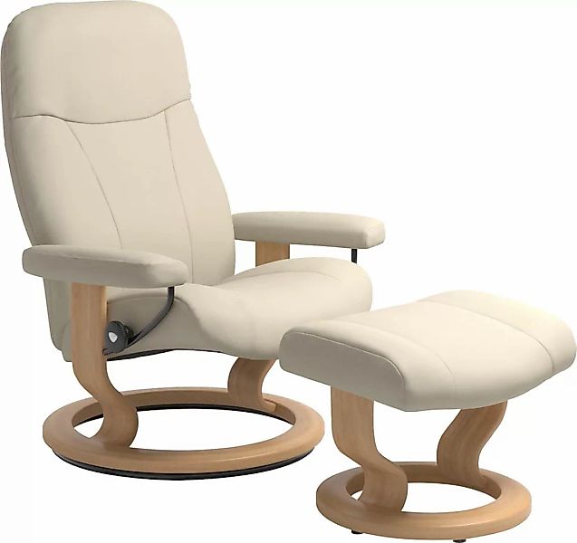 Stressless Relaxsessel "Garda", (Set, Relaxsessel mit Hocker), mit Hocker, günstig online kaufen