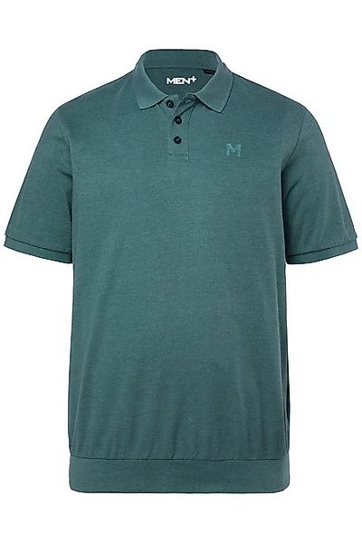 Men Plus Poloshirt Poloshirt Bauchfit Basic Piqué Halbarm günstig online kaufen