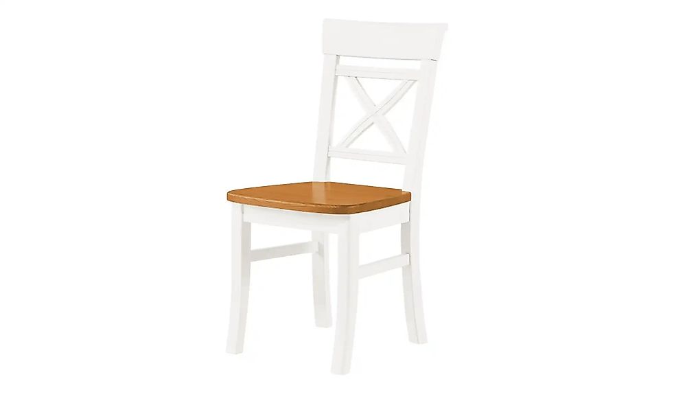 maison bleue Holzstuhl  Florian ¦ weiß ¦ Maße (cm): B: 45 H: 94 T: 43.0 Stü günstig online kaufen