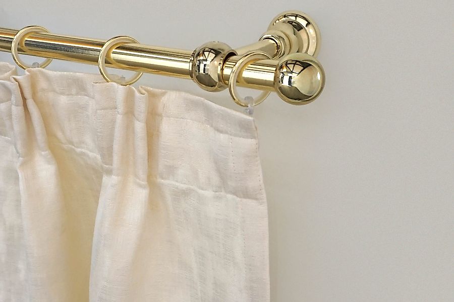 GARESA Gardinenstange "ANDREA" Ø 20 mm 1 läufig-läufig Wunschmaßlänge;Träge günstig online kaufen