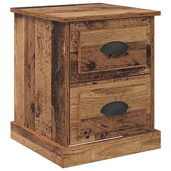 vidaXL Nachttisch Altholz 39 x 39 x 47,5 cm Holzwerkstoff 881328 günstig online kaufen