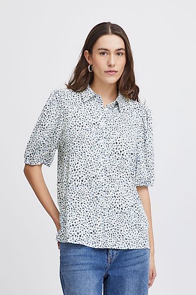 Ichi Kurzarmbluse IHAYA SH sommerliche Bluse günstig online kaufen