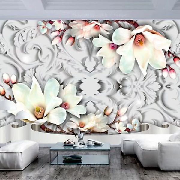 artgeist Fototapete Flowers and Ornaments mehrfarbig Gr. 300 x 210 günstig online kaufen