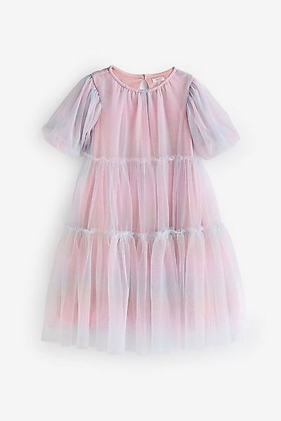 Next Partykleid Mesh-Partykleid mit Puffärmeln (1-tlg) günstig online kaufen