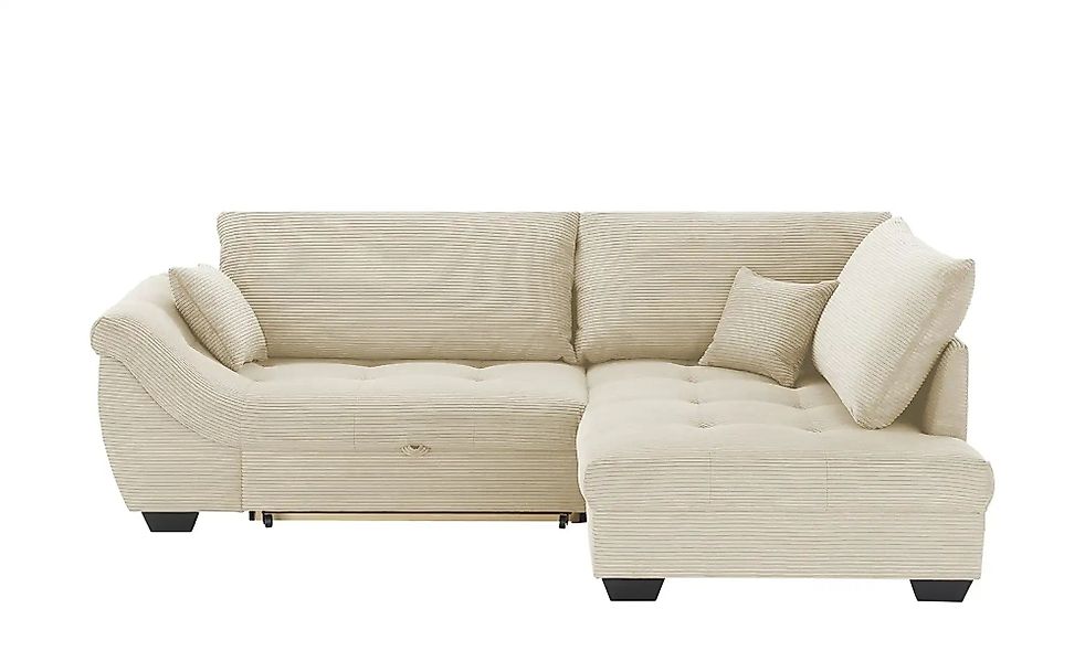 bobb Ecksofa  Krissy ¦ creme ¦ Maße (cm): B: 251 H: 88 T: 190.0 Polstermöbe günstig online kaufen