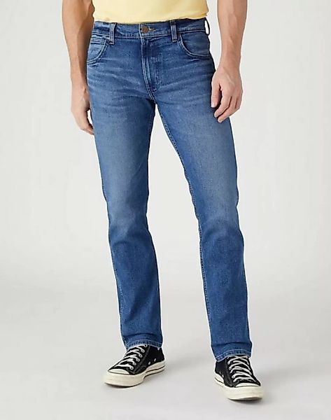 Wrangler 5-Pocket-Jeans WRANGLER GREENSBORO smoke sea W15QYLZ71 günstig online kaufen
