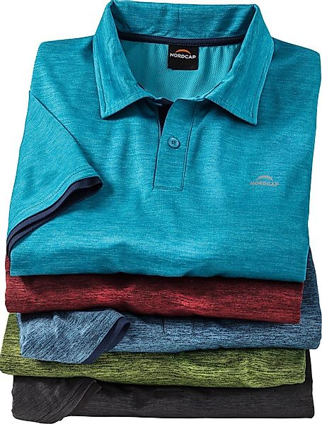 Nordcap Funktionsshirt (5er-Pack) schnelltrocknend und atmungsaktiv günstig online kaufen