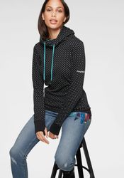 KangaROOS Kapuzensweatshirt Langarm mit Daumenlöchern, figurbetonter günstig online kaufen