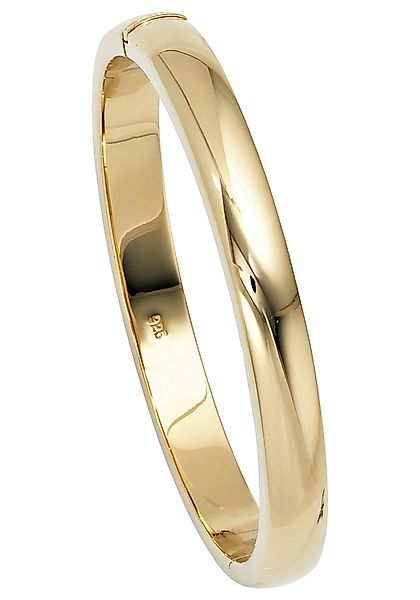 JOBO Armreif, oval 925 Silber vergoldet günstig online kaufen