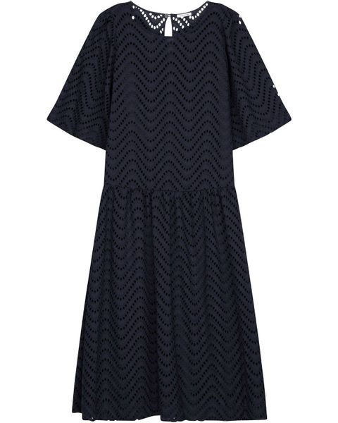 seidensticker Midikleid Kleid mit Lochmuster günstig online kaufen