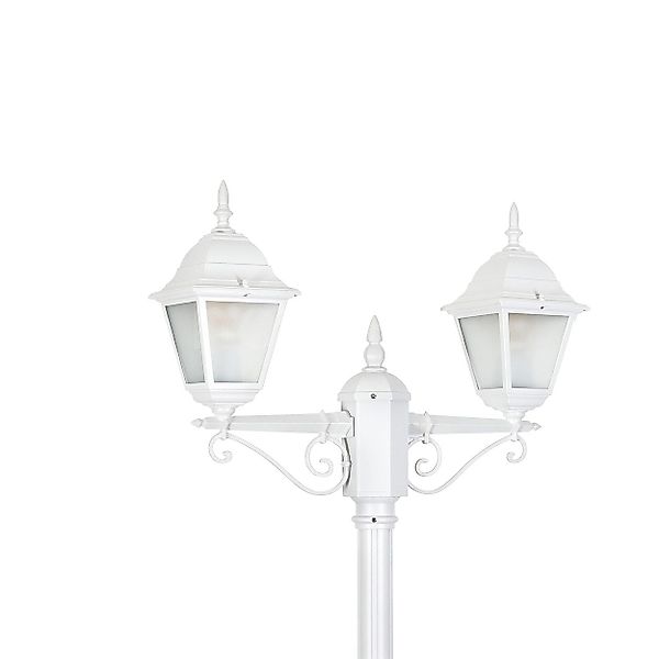 hofstein Außen-Stehlampe moderne Wegeleuchte aus Metall/Glas günstig online kaufen