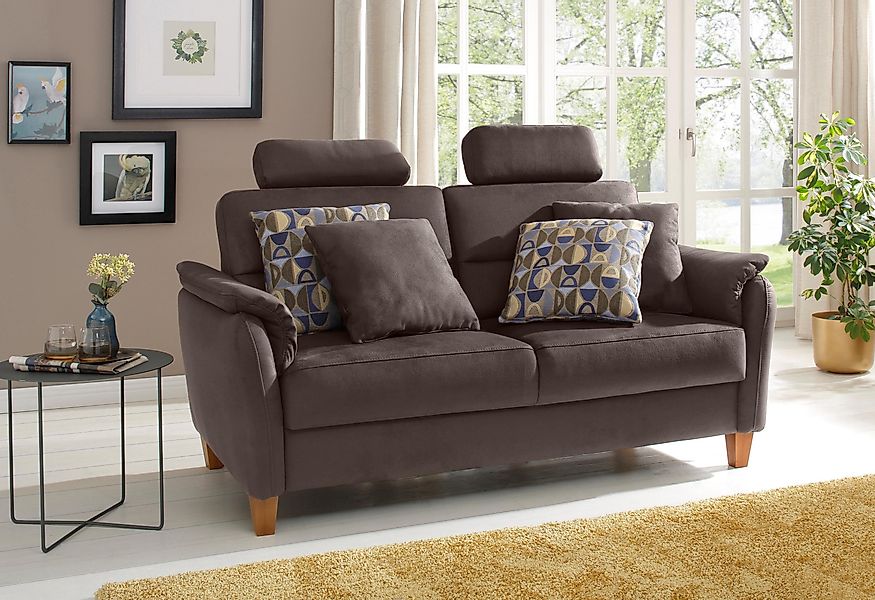 Home affaire 2,5-Sitzer "Palmera, B: 179 cm", mit Federkern günstig online kaufen