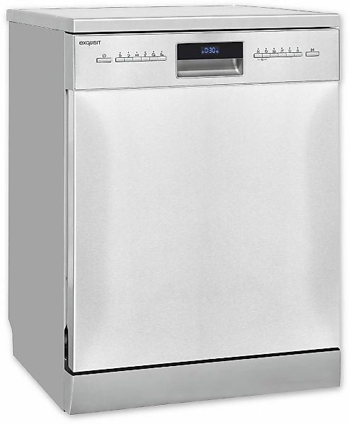 exquisit Standgeschirrspüler "GSP9614-030B" 14 Maßgedecke AquaStop-Vollwass günstig online kaufen