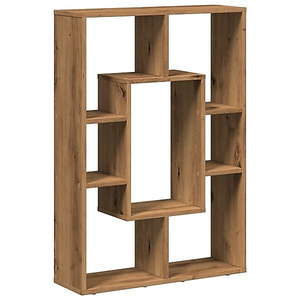 vidaXL Bücherregal Bücherregal Artisan-Eiche 63x20x90 cm günstig online kaufen