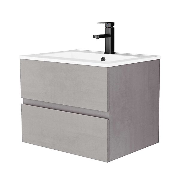 UEV Waschtisch mit Unterschrank, Waschbeckenunterschrank 60cm/75cm/90cm günstig online kaufen