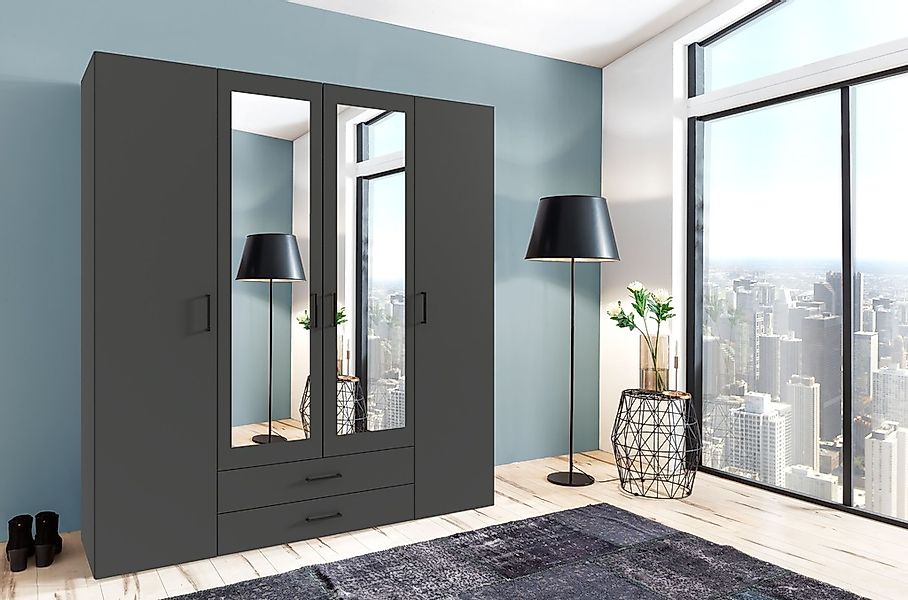 Wimex Drehtürenschrank "Mugano, 135 oder 180cm breit, 208 oder 236cm hoch, günstig online kaufen
