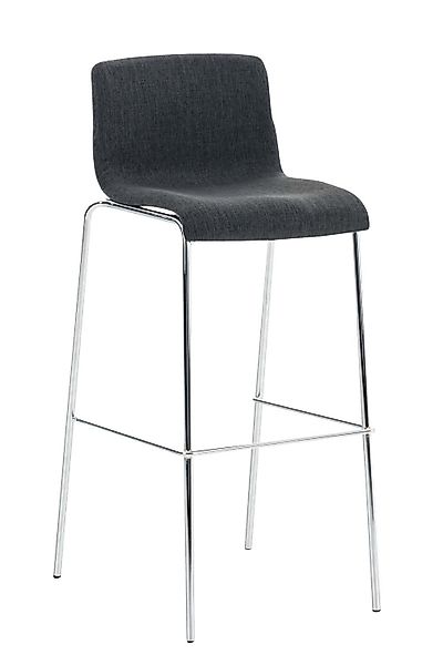 CLP Barhocker Hover Stoff, 4-Fuß Gestell günstig online kaufen