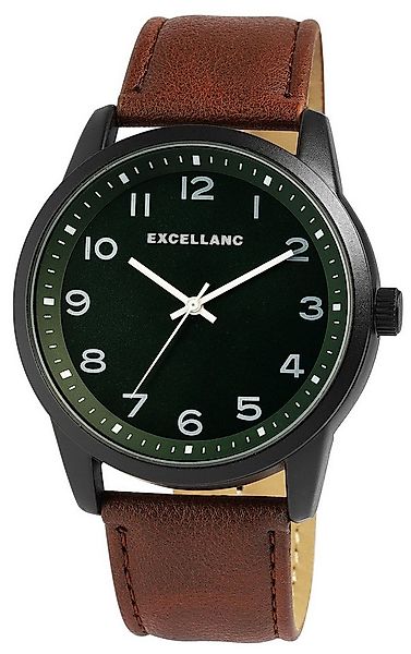 EXCELLANC Quarzuhr 2900275 Excellanc Herrenuhren mit Band aus Lederimitat günstig online kaufen