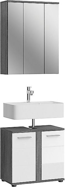 welltime Badmöbel-Set LUCCA, 2- teilig, TOPSELLER!, Waschbeckenunterschrank günstig online kaufen