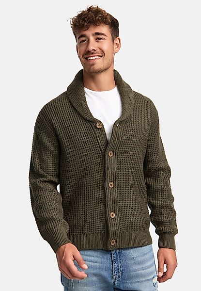 Indicode Strickjacke Herren INBrandox Herrenstrickjacke günstig online kaufen