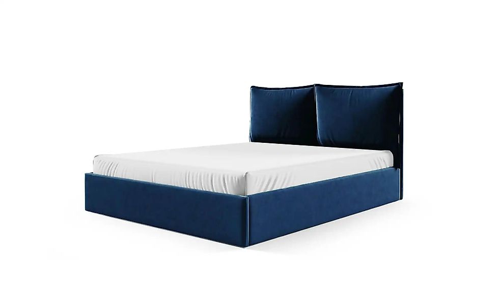 Polsterbett 120x200 Grau   ¦ blau ¦ Maße (cm): B: 169 H: 100 Betten > Polst günstig online kaufen