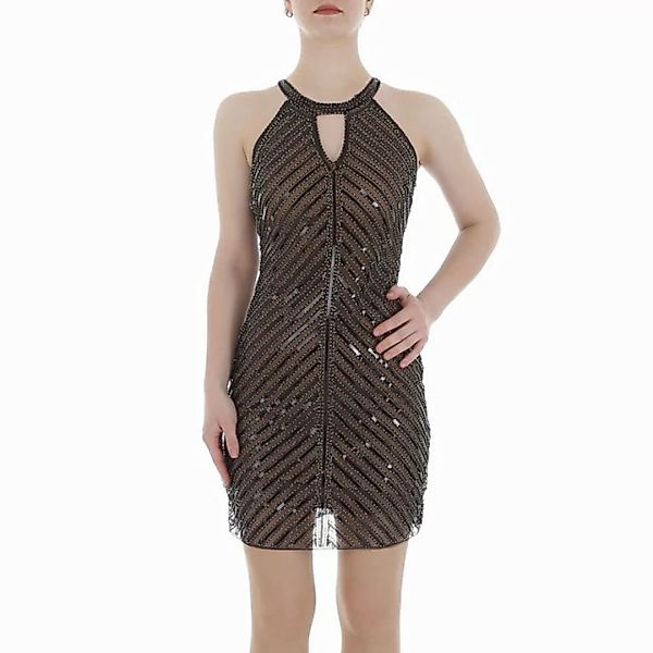 Ital-Design Partykleid Damen Party & Clubwear Pencil (86365309) Pailletten günstig online kaufen