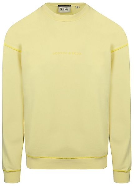 Scotch and Soda Pullover Core Logo Gelb - Größe L günstig online kaufen