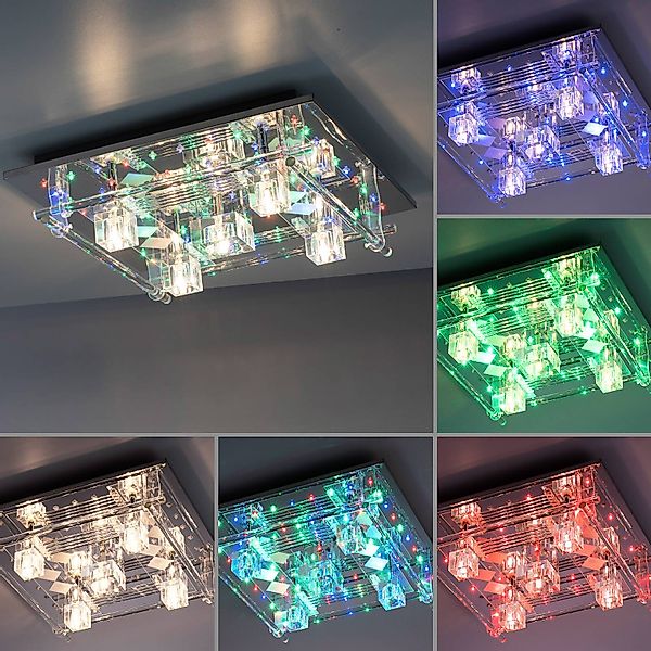 JUST LIGHT Deckenleuchte »KEMAL2.0«, 68 flammig, Leuchtmittel G4   LED wech günstig online kaufen