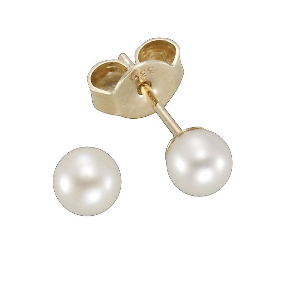 Vivance Paar Ohrstecker 333 Gold Perlen günstig online kaufen