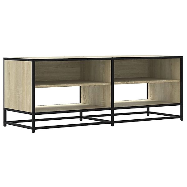 vidaXL TV-Schrank Sonoma-Eiche 120,5x40x46 cm Holzwerkstoff und Metall 8488 günstig online kaufen