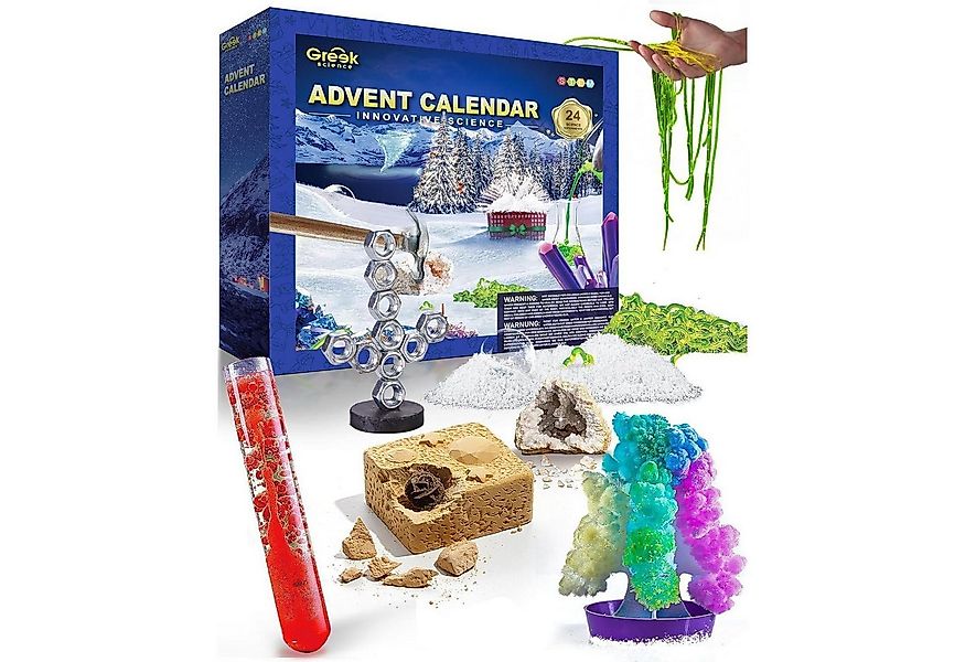 LuxusKollektion Spielzeug-Adventskalender Greek Science Experimente Advents günstig online kaufen