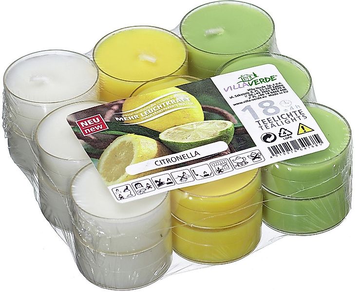 Villa Verde Teelicht Villa Verde Duftteelichter günstig online kaufen