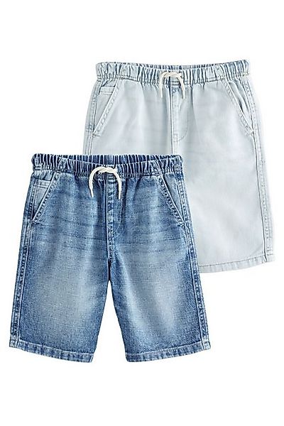 Next Shorts Denim-Bermudashorts aus 100 % Baumwolle 2er-Pack (2-tlg) günstig online kaufen