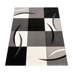 KADIMA DESIGN Teppich Karo Wohnzimmer 100% günstig online kaufen