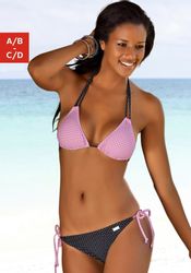 Buffalo Triangel-Bikini-Top "Florida" mit kleinen Karos und Punkten, mit Do günstig online kaufen