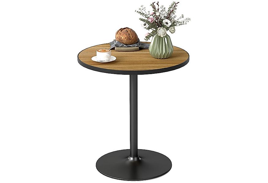 HOMCOM Esstisch Runder Esszimmertisch für 2–4 Personen (moderner Küchentisc günstig online kaufen